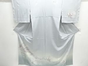 未使用品　作家物　手描き友禅　茶屋辻模様訪問着